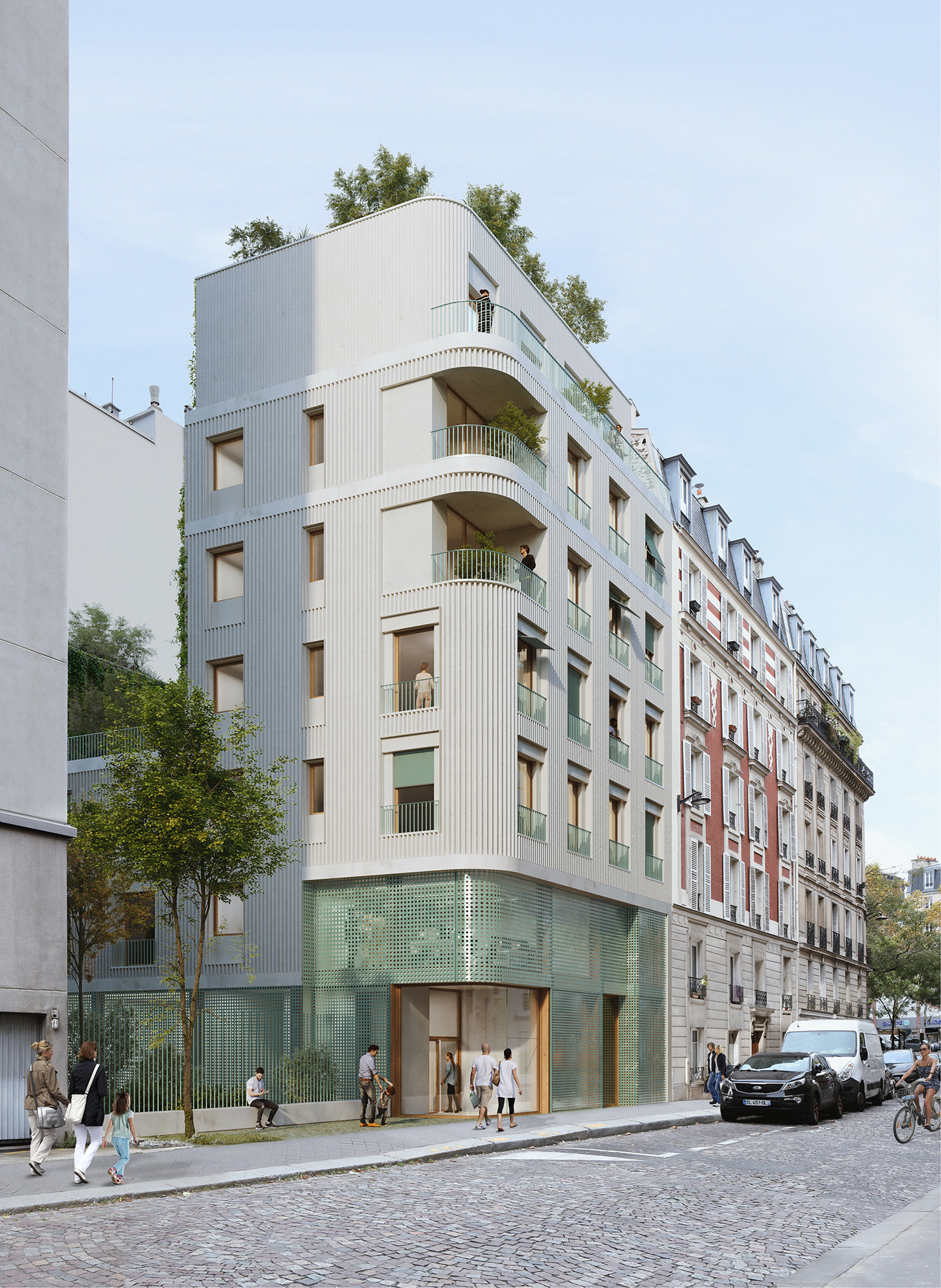Agnes & Agnes_Logements_Paris14_Vue Rue Bardinet_hdv3_Recadrer